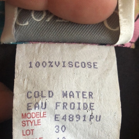 Vibrant floral skirt size 10P - Picture 7 of 11